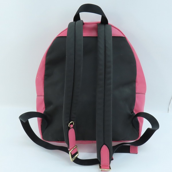 実際に弊社で買取させて頂いたCOACH/コーチ PVC×レザー シグネチャー リュックサック F32200の画像 1枚目