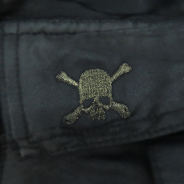 実際に弊社で買取させて頂いたRoen/ロエン ナイロン/ポリエステル ワイド カーゴパンツ 07033004 /Fの画像 6枚目