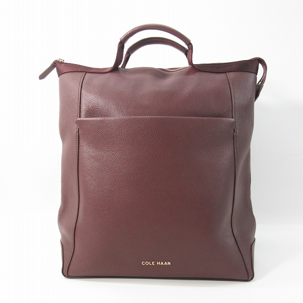 実際に弊社で買取させて頂いたCOLE HAAN/コールハーン 2way レザー コンバーチブル バックパック/ハンドバッグ