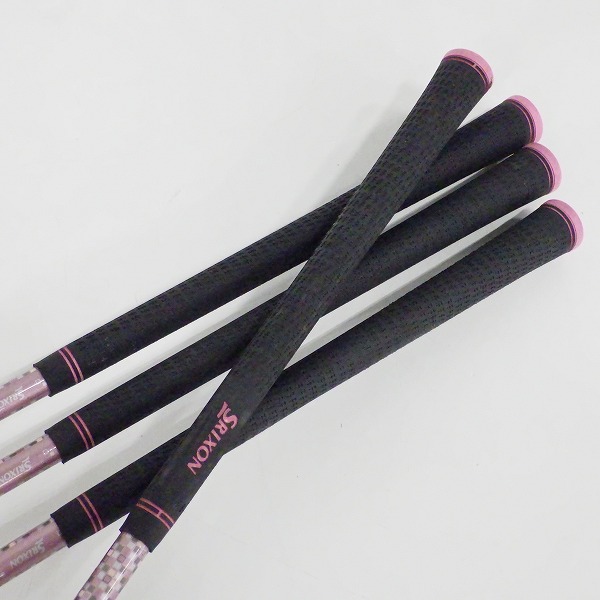 実際に弊社で買取させて頂いたDUNLOP/ダンロップ SRIXON/スリクソン GiE-L レディース アイアン #8,9,P,Sw 4本セット SV-3024J FLEX:Lの画像 7枚目