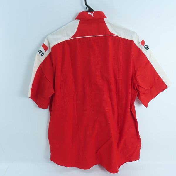 実際に弊社で買取させて頂いたPUMA/プーマ  フェラーリ Formula1/F1  半袖シャツ 002487740/Lの画像 1枚目