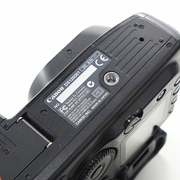 実際に弊社で買取させて頂いたCanon/キャノン EOS 20D デジタル一眼レフカメラ ボディ 動作未確認の画像 6枚目