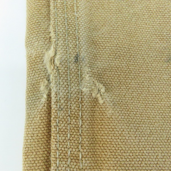 実際に弊社で買取させて頂いたcarhartt/カーハート ダック地 ペインターパンツ/ B01-BRN/40×32の画像 6枚目