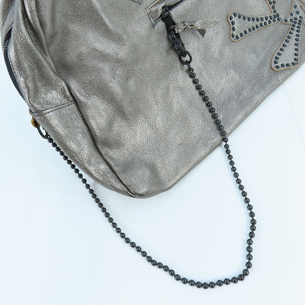 実際に弊社で買取させて頂いたRoen/ロエン スカル トートバッグの画像 4枚目