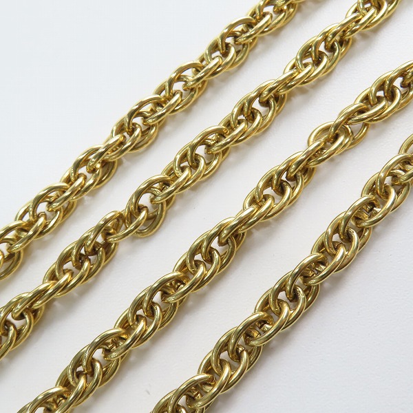 実際に弊社で買取させて頂いたCHANEL/シャネル ヴィンテージ ココマーク  チェーン ベルトの画像 4枚目