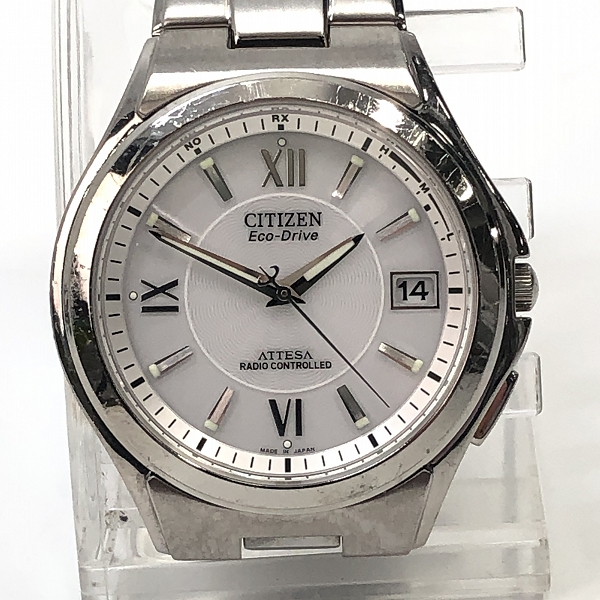 実際に弊社で買取させて頂いたCITIZEN/シチズン Eco-Drive/エコドライブ ATTESA/アテッサ 電波ソーラー 腕時計 H110-T011331