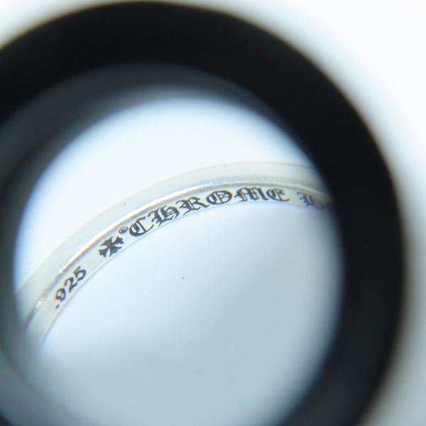 実際に弊社で買取させて頂いた【インボイス付き】CHROME HEARTS/クロムハーツ BBBLGM WEDDING バブルガムウェディングリング 14号の画像 6枚目