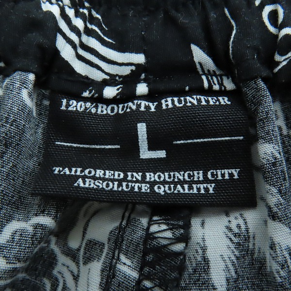 実際に弊社で買取させて頂いたBOUNTY HUNTER/バウンティーハンター 総柄 ハーフパンツ Lの画像 2枚目