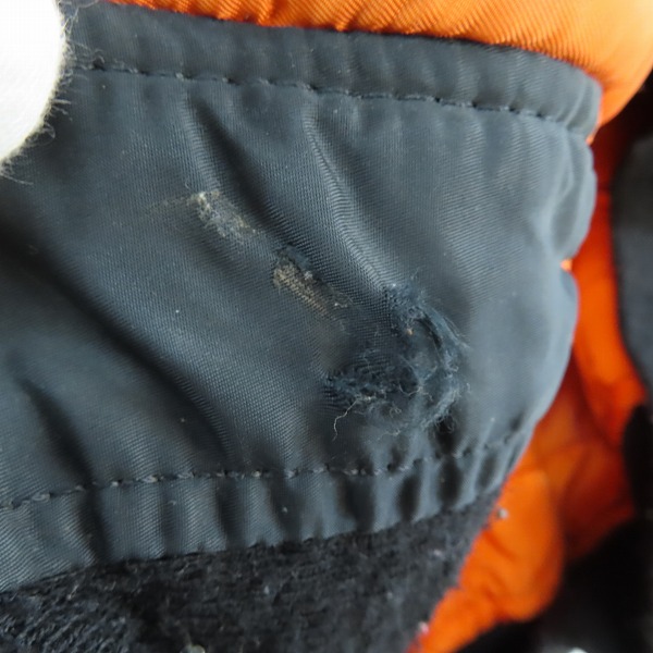 実際に弊社で買取させて頂いたALPHA INDUSTRIES/アルファインダストリーズ MA-1 フライトジャケット 0615-00-573-8335/XLの画像 6枚目