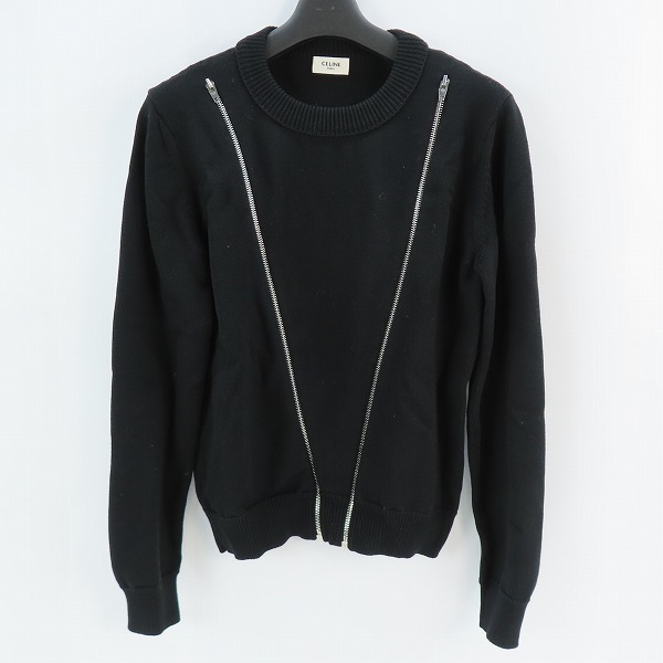 実際に弊社で買取させて頂いたCELINE/セリーヌ 19SS ジップデザインニット/セーター 2A471993D/XS