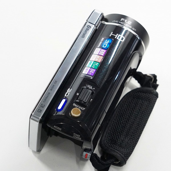 実際に弊社で買取させて頂いたJVC/日本ビクター ケンウッド Everio GZ-HM990 -B 2011年製 エブリオ デジタルビデオカメラ 動作確認済みの画像 5枚目