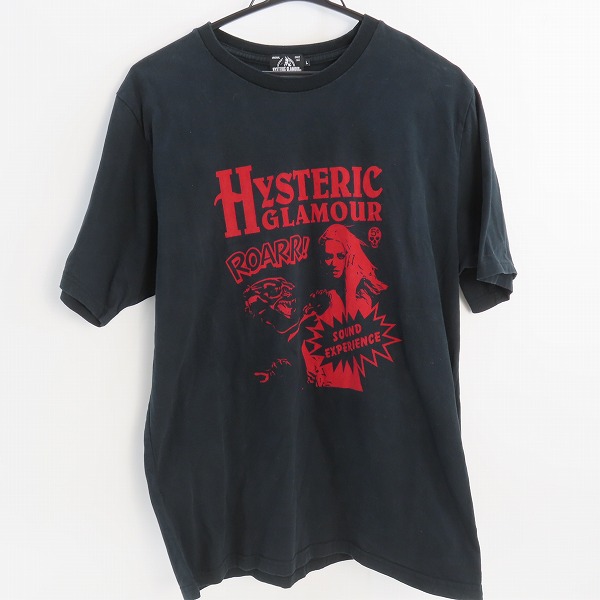 実際に弊社で買取させて頂いたHYSTERIC GLAMOUR/ヒステリックグラマー SOUND EXPERIENCE pt T-SH  Tシャツ 02183CT07 /L