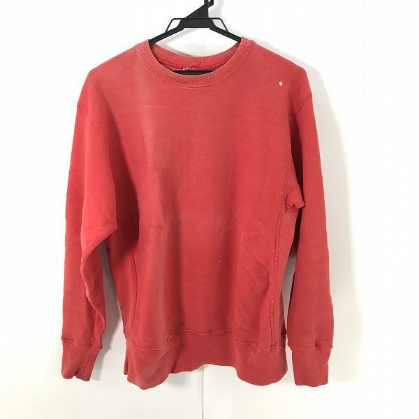 実際に弊社で買取させて頂いたChampion/チャンピオン  90s USA製 REVERSE WEAVE/リバースウィーブ　スウェット/トレーナー/レッド/L