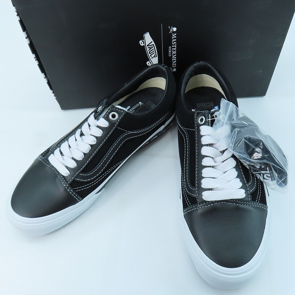実際に弊社で買取させて頂いた【未使用】VANS×mastermind JAPAN/バンズ×マスターマインド オールドスクール "パンク" VN0A4BVFBLK/26.5