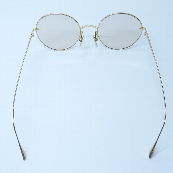 実際に弊社で買取させて頂いたDITA/ディータ BELIEVER/ビリーバー アイウェア/サングラス/メガネフレーム DTX506-52-01 GOLDの画像 2枚目