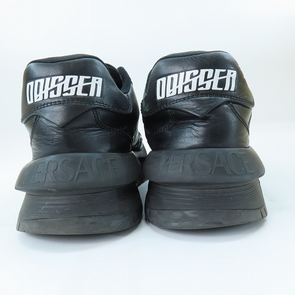 実際に弊社で買取させて頂いたVERSACE/ヴェルサーチ グレカ オディセア ローカットスニーカー/41の画像 1枚目