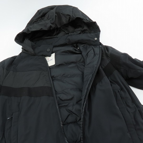 実際に弊社で買取させて頂いたMONCLER/モンクレール GLAREOLE GIUBBOTTO/ナイロン ダウンコート D20934936485 54543/1の画像 7枚目