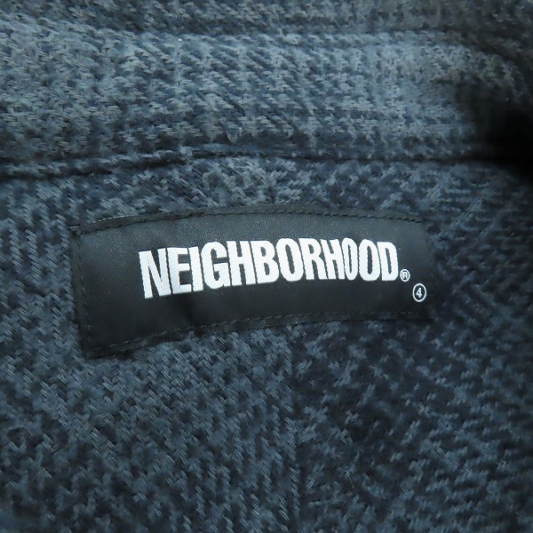 実際に弊社で買取させて頂いたNEIGHBORHOOD/ネイバーフッド 21AW LUMBERS / C-SHIRT.LS ネルシャツ 212ARNH-SHM01 4(L)の画像 2枚目