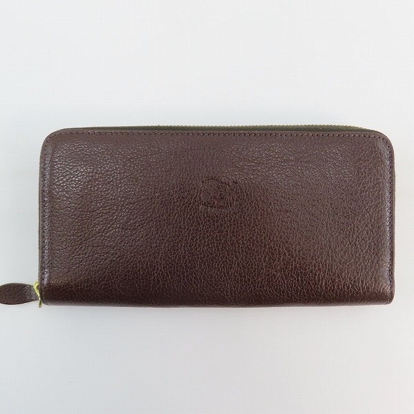 実際に弊社で買取させて頂いたIL BISONTE/イルビゾンテ STANDARD COLLECTION/スタンダードコレクション ジップアラウンド ロングウォレット/長財布