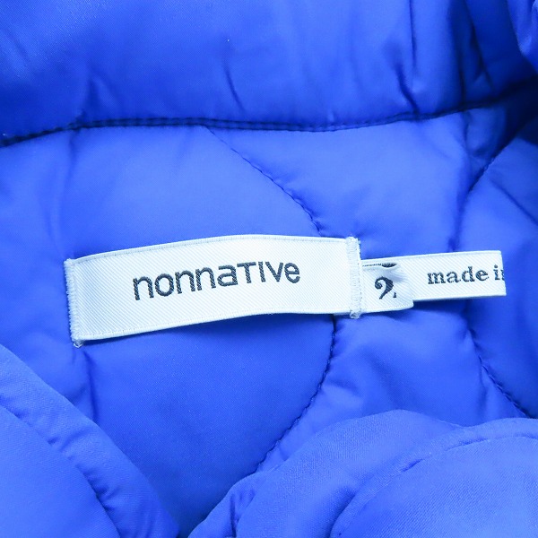 実際に弊社で買取させて頂いたnonnative/ノンネイティヴ 23AW  TROOPER PUFF VEST NYLON TAFFETA STRETCH ベスト NN-V4301 2 の画像 2枚目