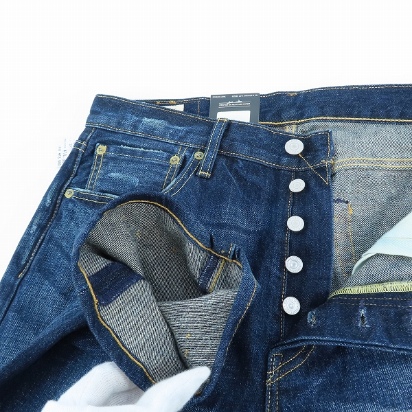 実際に弊社で買取させて頂いた【未使用】LEVI'S/リーバイス 501 ボタンフライ デニムパンツ 00501-1485/W32×L32の画像 2枚目