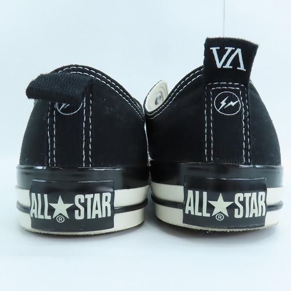 実際に弊社で買取させて頂いたCONVERSE×FRAGMENT/コンバース×フラグメント V.A. ALL STAR/オールスター ローカットスニーカー 1SE348/27の画像 1枚目