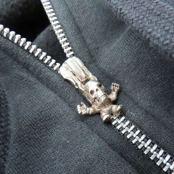 実際に弊社で買取させて頂いたCHROME HEARTS/クロムハーツ カラフル FOTI ジップアップパーカー Sの画像 7枚目