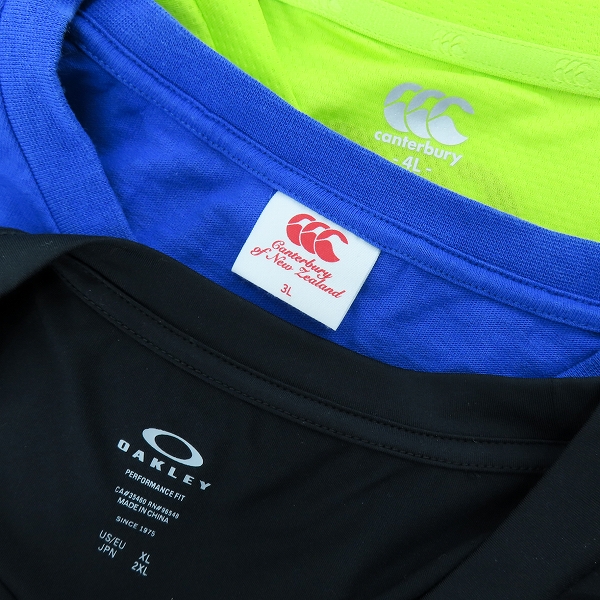 実際に弊社で買取させて頂いたOakley/オークリー CANTERBURY/カンタベリー Tシャツ/2XL・3L・4L 3点セットの画像 2枚目