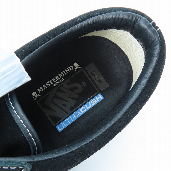 実際に弊社で買取させて頂いた【未使用】VANS×mastermind JAPAN/バンズ×マスターマインド オールドスクール "パンク" VN0A4BVFBLK/26.5の画像 4枚目
