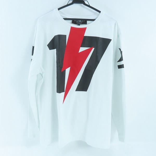 実際に弊社で買取させて頂いたHYDROGEN/ハイドロゲン プリント 長袖 Tシャツ/ロンT カットソー/XXL