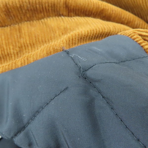 実際に弊社で買取させて頂いたCarhartt/カーハート RUGGED LETTERMAN JACKET コーデュロイ ジャケット I032436/Mの画像 7枚目