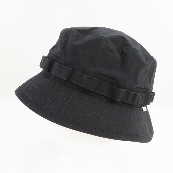 実際に弊社で買取させて頂いたWTAPS/ダブルタップス バケット ジャングル ハット ブラック 231HCDT-HT19/04