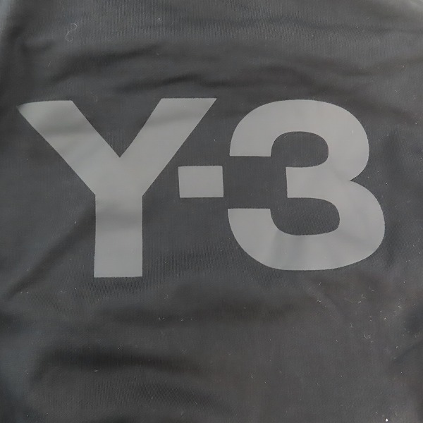 実際に弊社で買取させて頂いたY-3/ワイスリー 19AW ZIP HOODIE バックロゴ ジップアップ パーカー FJ0344 /XLの画像 6枚目