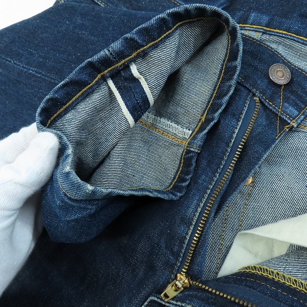 実際に弊社で買取させて頂いたLEVIS/リーバイス 98年製 551ZXX 刻印555 バレンシア工場 復刻 ビッグE デニムパンツ 551-0006 /W30 L36の画像 6枚目