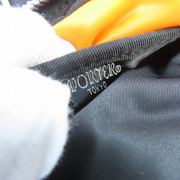 実際に弊社で買取させて頂いた(2)【未使用】PORTER/ポーター TANKER WAIST BAG L タンカー ウエストバッグ L ブラック/622-66628の画像 5枚目