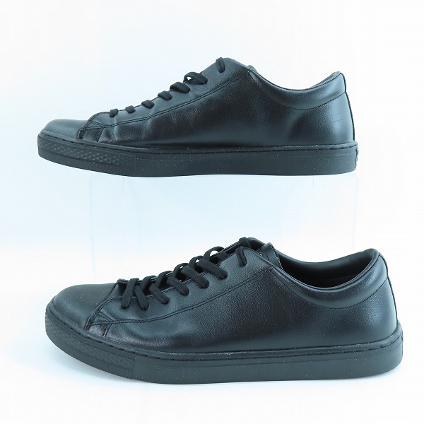 実際に弊社で買取させて頂いたCONVERSE/コンバース ALL STAR COUPE LEATHER OX オールスター クップ レザー ブラック 31301811/27.5の画像 3枚目
