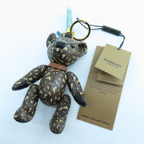 実際に弊社で買取させて頂いたBURBERRY/バーバリー トーマスベア チャーム イン モノグラムプリント レザー 8019064 
