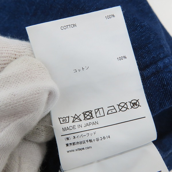 実際に弊社で買取させて頂いたWTAPS/ダブルタップス AII 06 T-Shirt/クルーネックTシャツ 221ATDT-CSM33/04の画像 4枚目