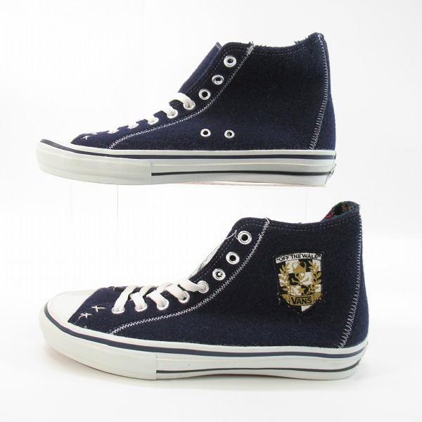 実際に弊社で買取させて頂いたVANS/バンズ V47 FELT/フェルト スニーカー 86022/9の画像 3枚目