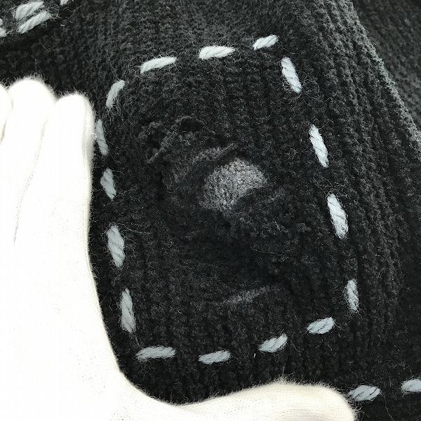 実際に弊社で買取させて頂いたNEIGHBORHOOD × PHINGERIN/ネイバーフッド × フィンガリンPG1 SAVAGE KNIT/サベージニット PD-242-NH-011/Mの画像 6枚目
