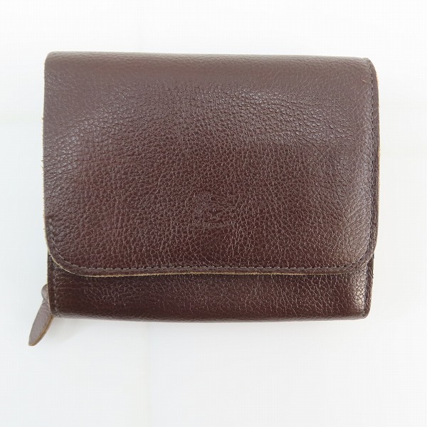 実際に弊社で買取させて頂いたIL BISONTE/イルビゾンテ STANDARD COLLECTION/スタンダードコレクション 二つ折り ウォレット/財布 5462305140