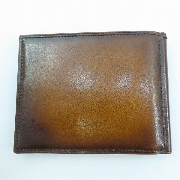実際に弊社で買取させて頂いたBerluti/ベルルッティ カリグラフィ 二つ折財布/マネークリップ の画像 1枚目