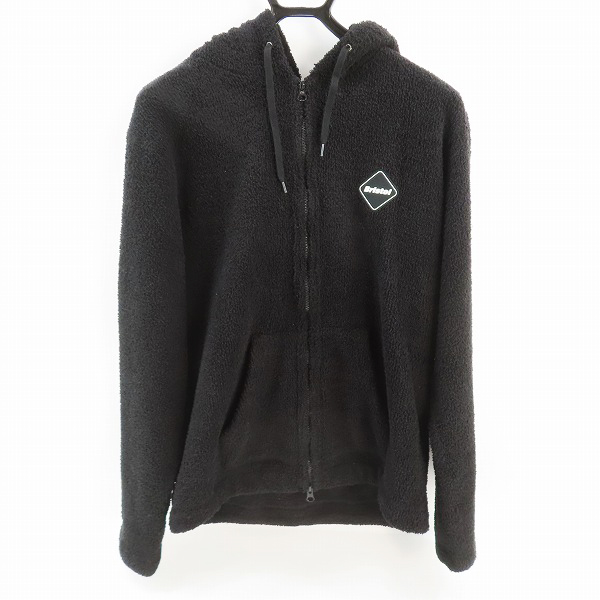 実際に弊社で買取させて頂いたF.C.Real Bristol/FCRB/エフシーレアルブリストル 20SS PILE ZIP UP HOODIE ボア ジップアップ パーカー FCRB-200070/M
