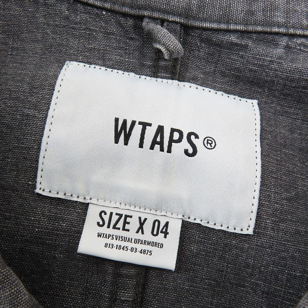 実際に弊社で買取させて頂いたWTAPS/ダブルタップス BUDS LS 01 SHIRT/デニム 長袖シャツ 181BRDT-SHM01/04の画像 2枚目