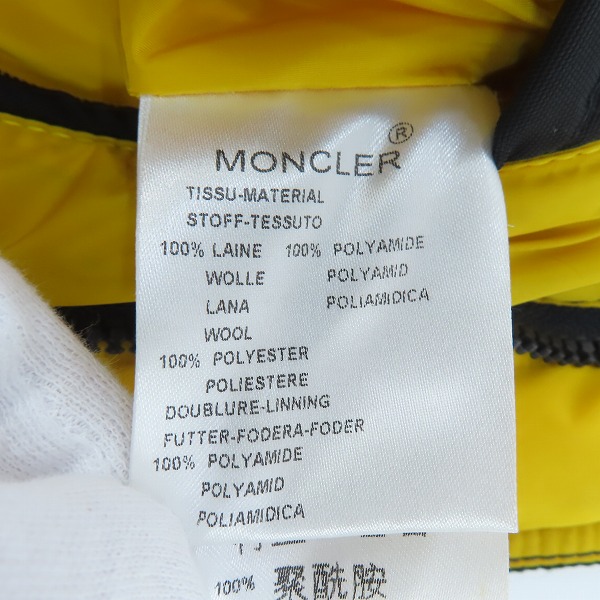 実際に弊社で買取させて頂いたMONCLER/モンクレール LIBERATION/ダウンベスト 43306/50/54208/0の画像 3枚目