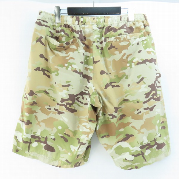 実際に弊社で買取させて頂いたF.C.Real Bristol×NIKE/エフシーレアルブリストル×ナイキ 15SS ナイロン ショートパンツ カモフラ 716122-240/XLの画像 1枚目