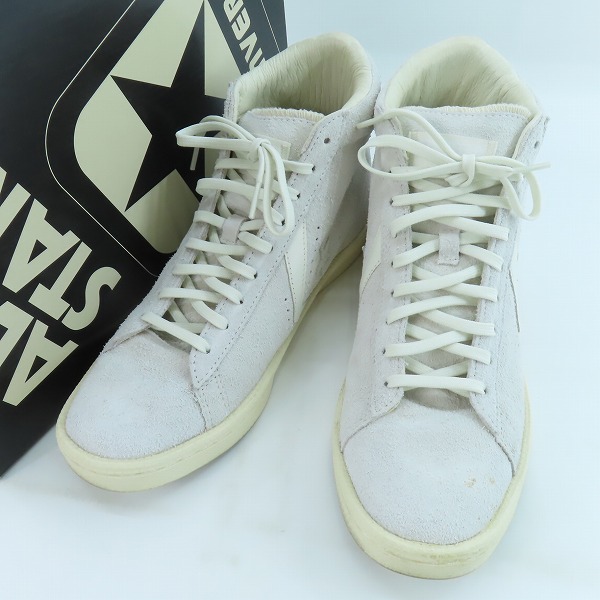 実際に弊社で買取させて頂いたCONVERSE×nonnative/コンバース×ノンネイティブ PRO-LEATHER HI/ハイカット スウェード スニーカー 34200461/26