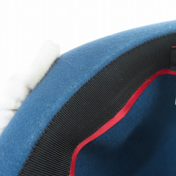 実際に弊社で買取させて頂いたBorsalino/ボルサリーノ 18.57 ロゴ  プレート フェルトハット/61の画像 8枚目