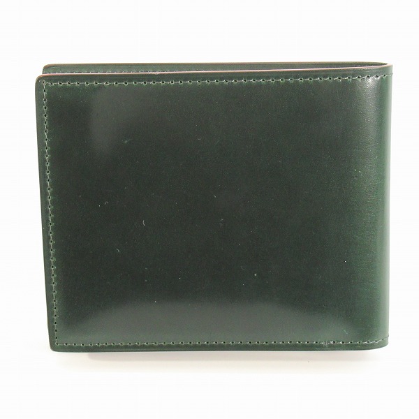 実際に弊社で買取させて頂いたGANZO/ガンゾ 馬革 CORDOVAN R.C. /コードバンアールシー 二つ折り財布 59152の画像 1枚目