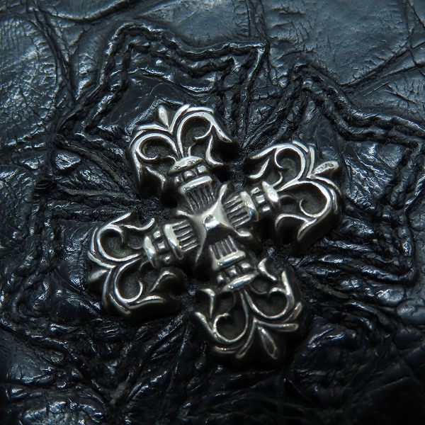 実際に弊社で買取させて頂いたCHROME HEARTS/クロムハーツ REC F ZIP アリゲーター フィリグリープラス 長財布/ウォレットの画像 6枚目